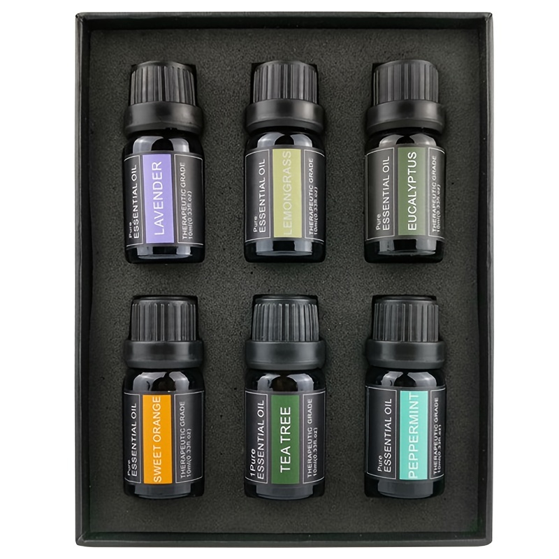 Essential Oil Gift Set For Diffusers Humidifiers Skin Care - Temu