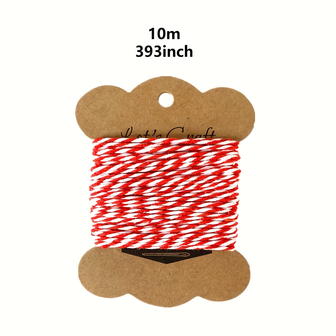 100Meter 2mm Cotton Twine String Cotton Cords Rope for Home Decor Handmade  Christmas Gift Packing Craft DIY Gift Wrap
