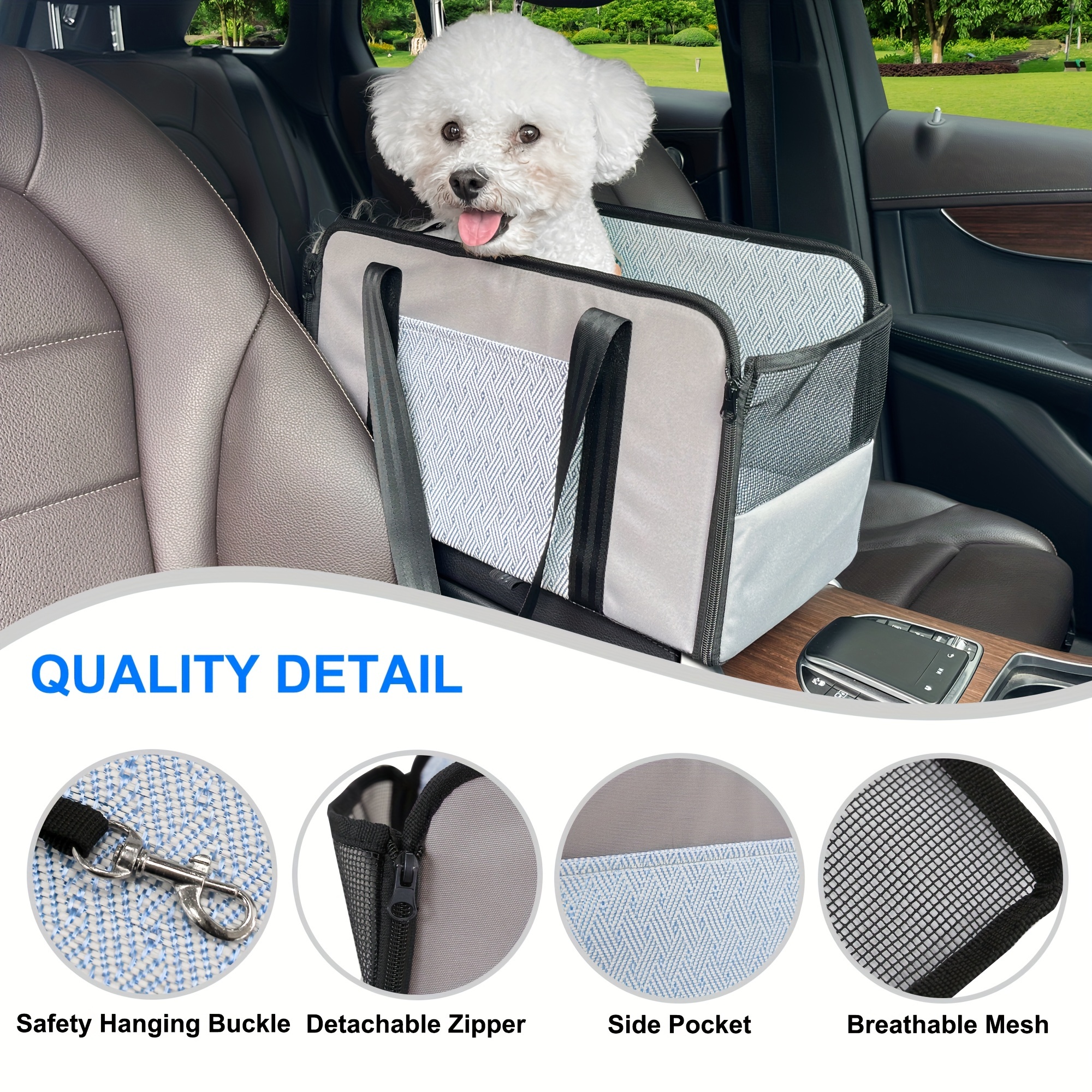 Upgrade Your Pet's Car Ride With This Breathable, Double-thickened,  Waterproof Car Seat & Mat! - Temu