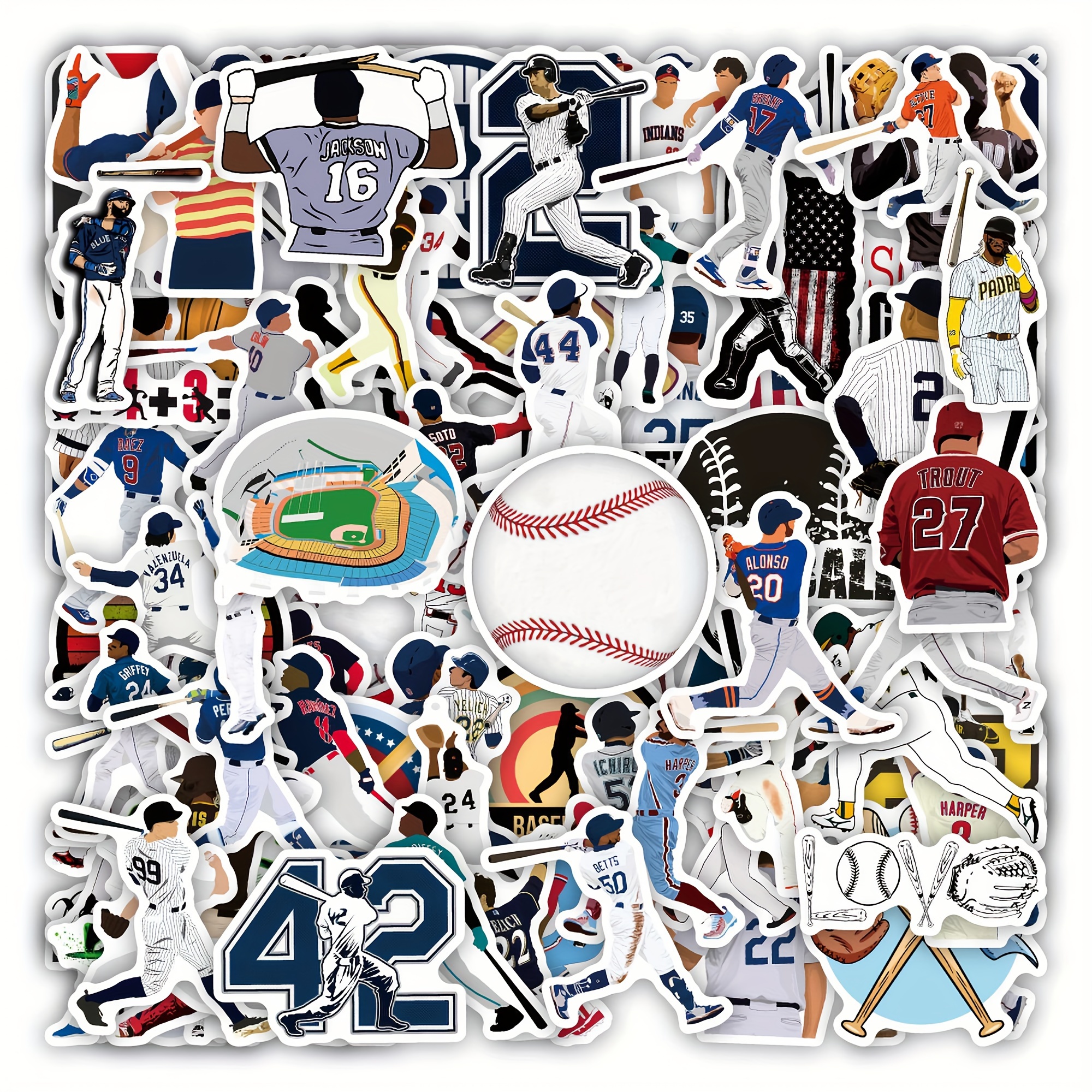 Baseball Sticker - Temu