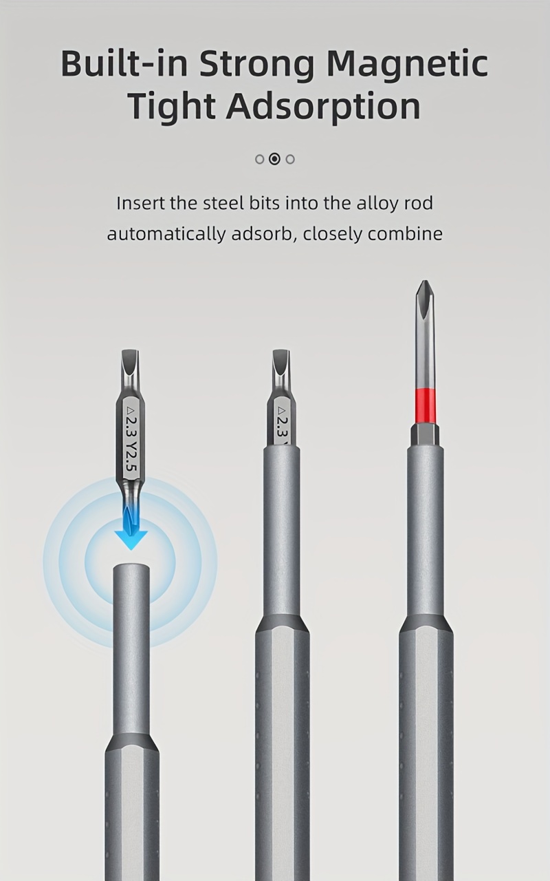 71 in 1 precision screwdriver set double side   multifunction magnetic mini screw driver repair tool kit for electronics computer eyeglass phone watches pc gamesole Product details 3