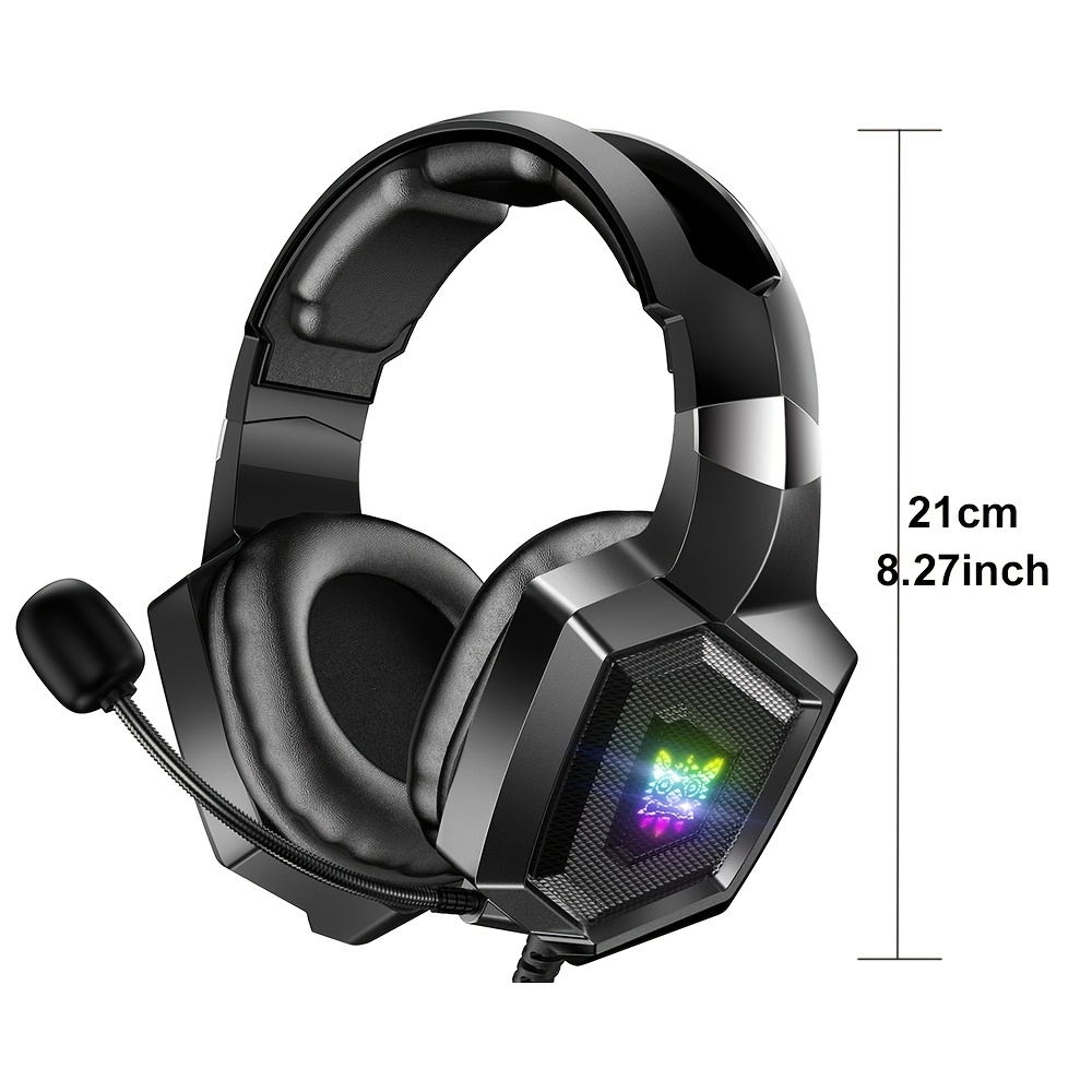 ONIKUMA K8 Gaming Headphones PS4 Headset Camouflage casque Wired PC Gamer  Stereo with Micro LED Lights For XBox One/Laptop