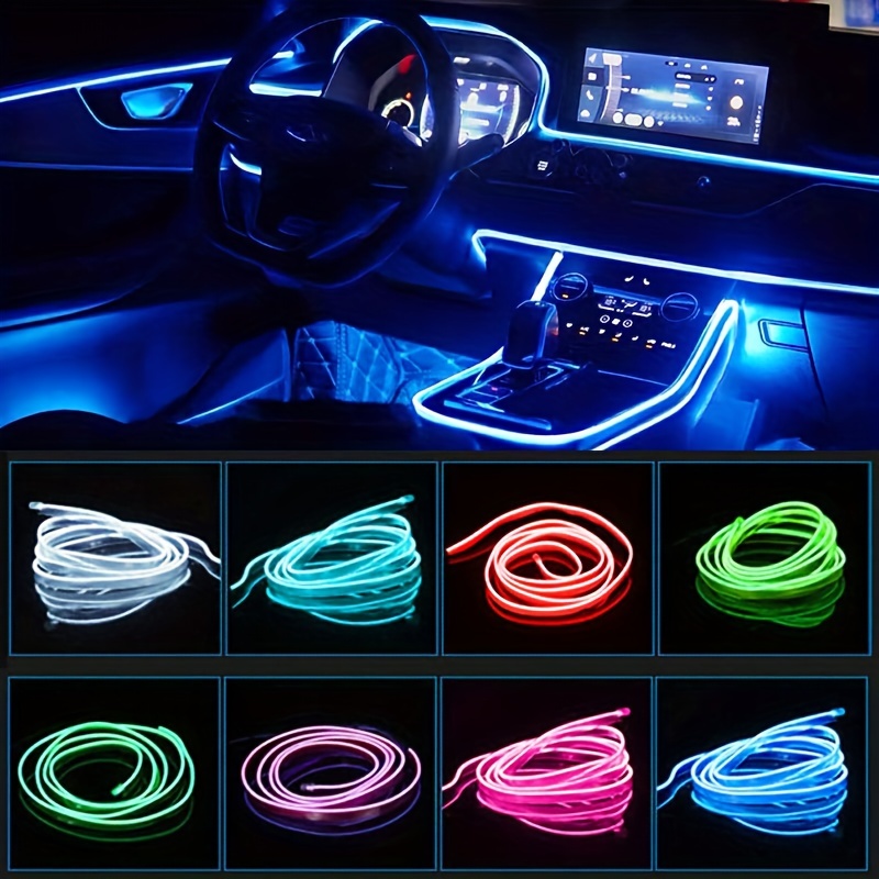 Koop 5M Auto LED Koud Licht Neonlichtbalk Auto-interieur