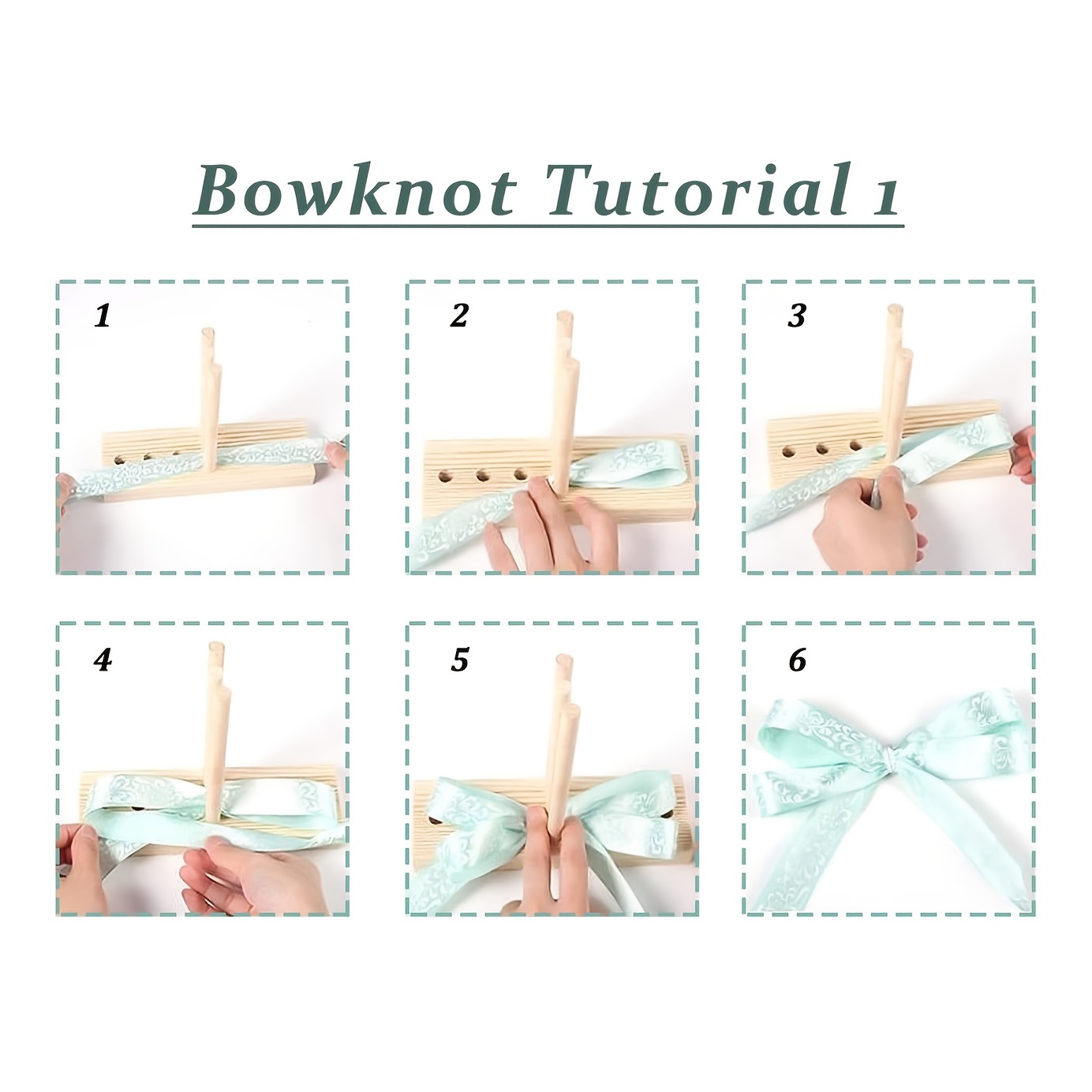 1 Multipurpose Hardwood Bow Maker Bowknot Maker Satin Wreath - Temu