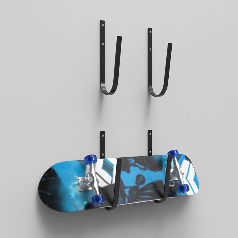  STAUBER Best Snowboard Hanger Hook - Display Graphic Snowboard  Wall Mount - Snowboard, Ski, Skateboard Storage Rack