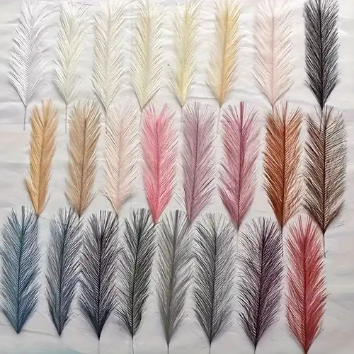 Handmade Faux Long Feather For Masks Crafts Clothing Wedding - Temu