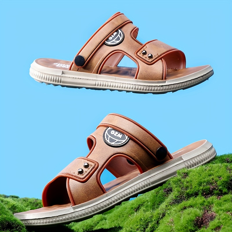 Men's Quick Drying Non Slip Sandals Lightweight Comfortable Slide Slippers