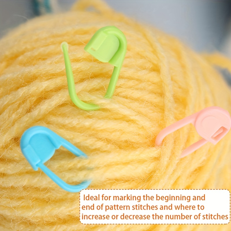 Pin Knitting Stitch Holders Aluminum