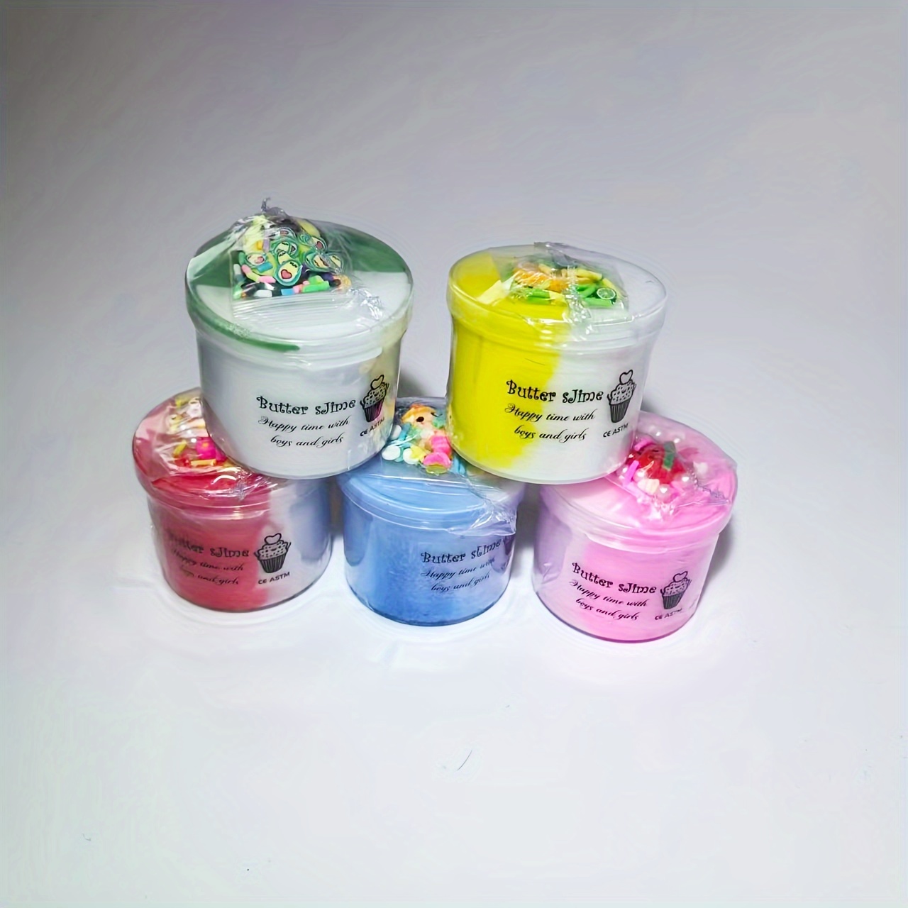6 Colori Slime Kit Butter Slime Nube Slime DIY Non Mixed Neve Riso Kit Slime  Soffice Per Ragazze Educazione Bomboniera Regalo E Compleanno Kit Slime Per  Ragazzi Kit Slime Soffice Morbido 