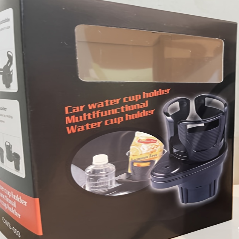 New Year's Multifunctional Car Water Cup Holder Double Layer - Temu
