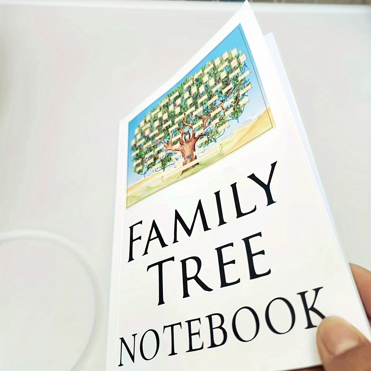 Shop Generic Family Tree Notebook-handwritten Ancestors' Memories To Write  Into Personal Family History And Genealogy Office Supplies Online