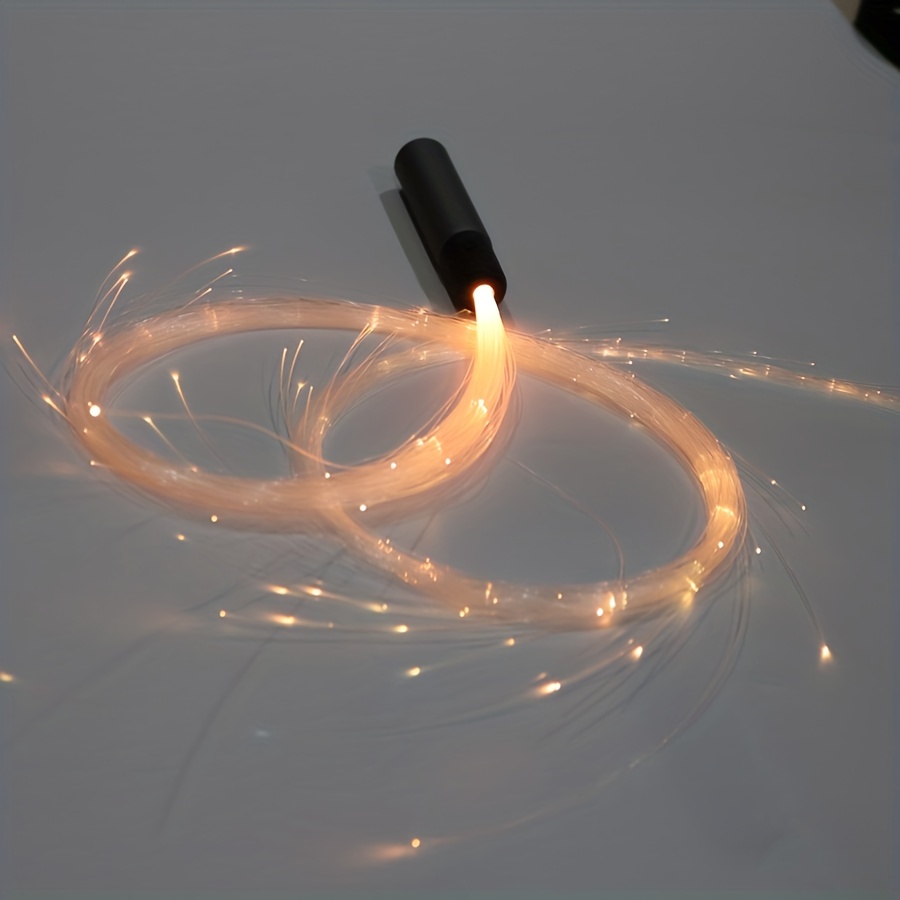 LED Whip Fiber Optic Light Whip Optical Hand Rope Pixel Light-up Whip Flow  Toy Dance Party Lighting Show For Party festival