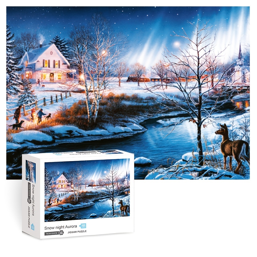 1000 Pieces Jigsaw Puzzles for Adults Challenge & Family Fun