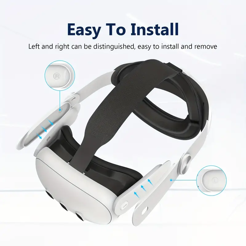 head strap accessories for oculus quest 3 adjustable comfortable upgraded elite strap headset replacement for   2023 released details 7