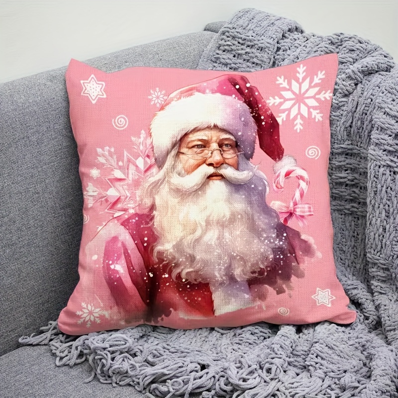 Santa Christmas Pillow with Insert