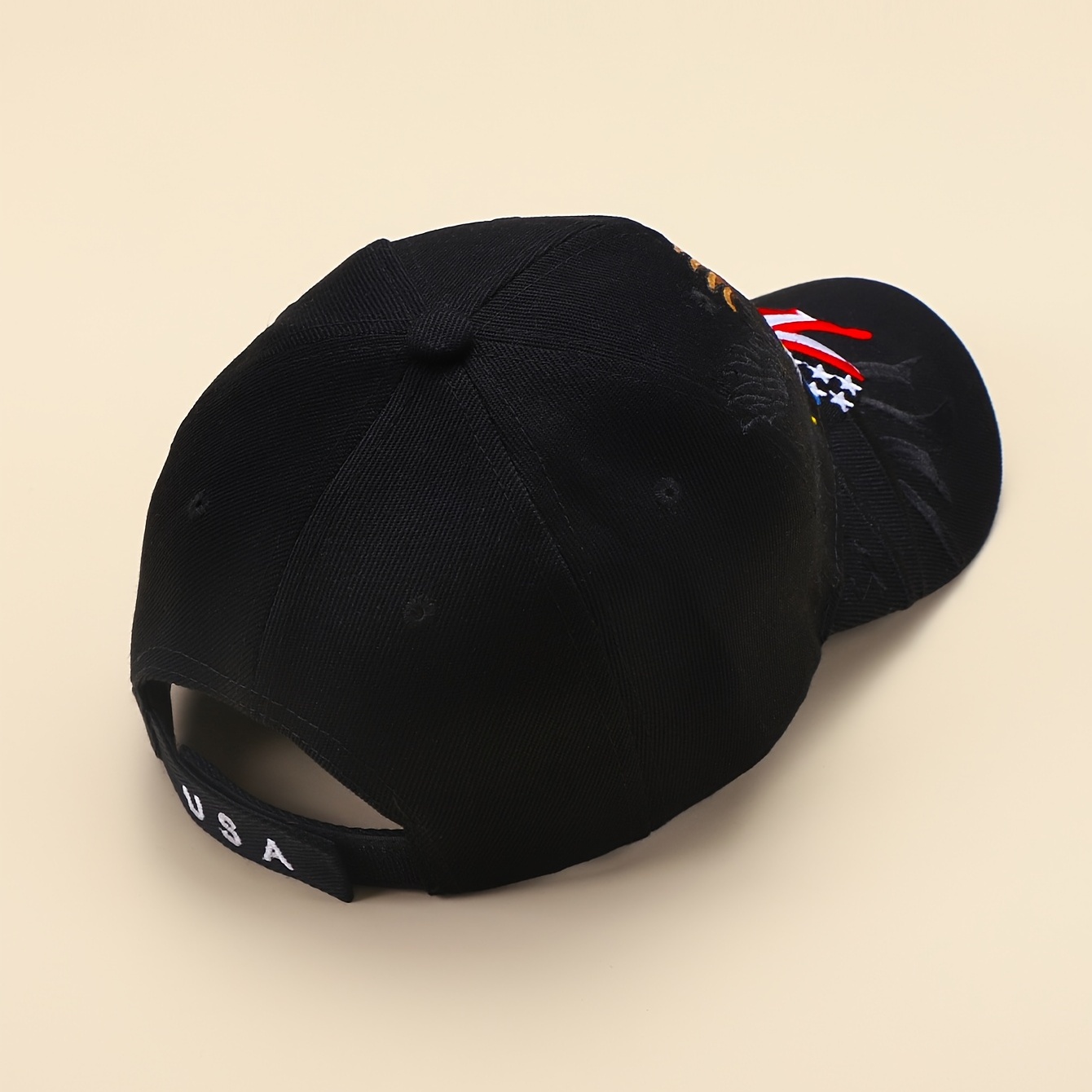 Men's Eagle American Flag Embroidered Baseball Cap