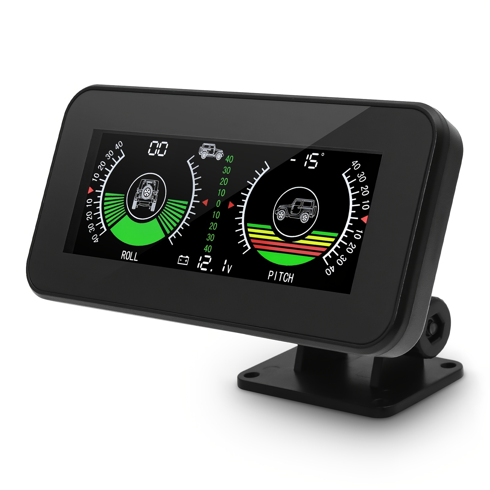 Inclinomètre numérique Angle d'alarme Vitesse GPS Vitesse Pente