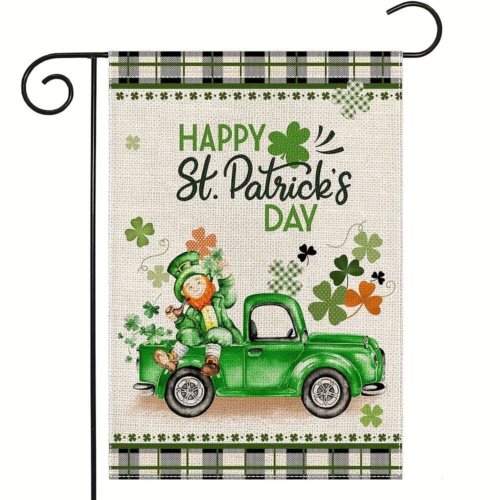 St Patricks Day Leaf Clover Lucky Shamrock Fortunate Clovers