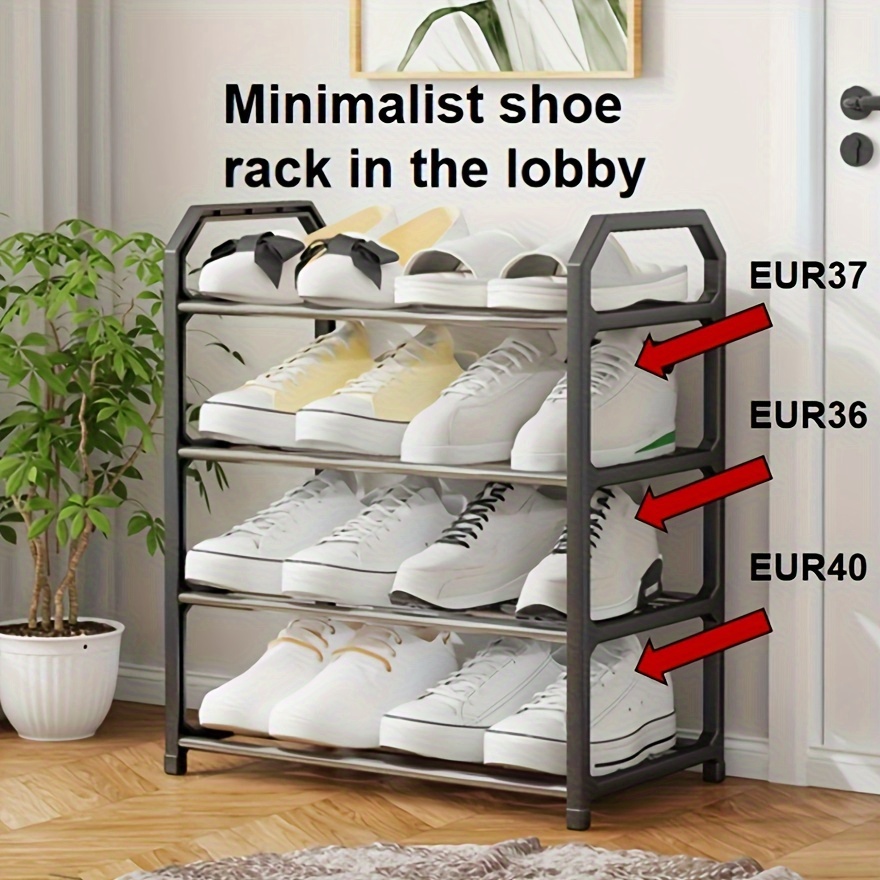 Minimalist shoe online rack