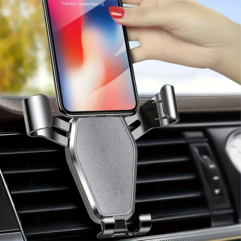 Soporte para teléfono de coche con ventosa y gancho de metal, compatible  con todos los teléfonos inteligentes
