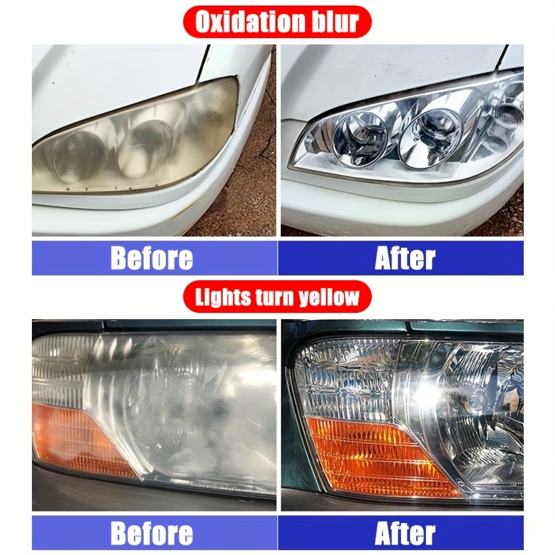 Kit de vernis phare de voiture réparation et restauration efficaces des  rayures