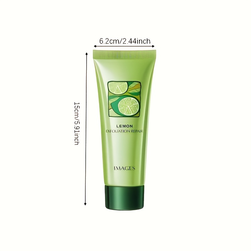 Lemon Exfoliating Gel for Deep Cleansing and Moisturizing