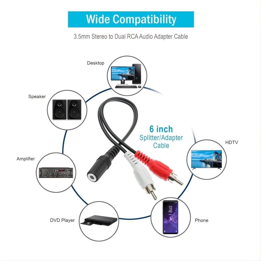 Câble Jack 3.5mm Stéréo Audio Prise Mâle Vers USB 2.0 OTG Femelle  Adaptateur