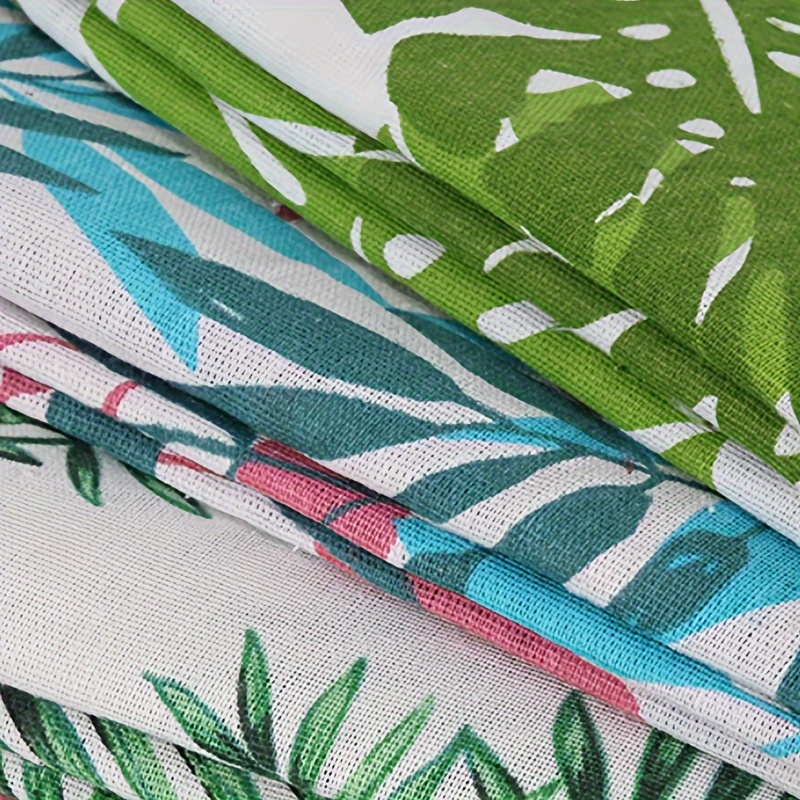 Digital Printed Fabric Cotton And Linen Tablecloth Curtain Fabric