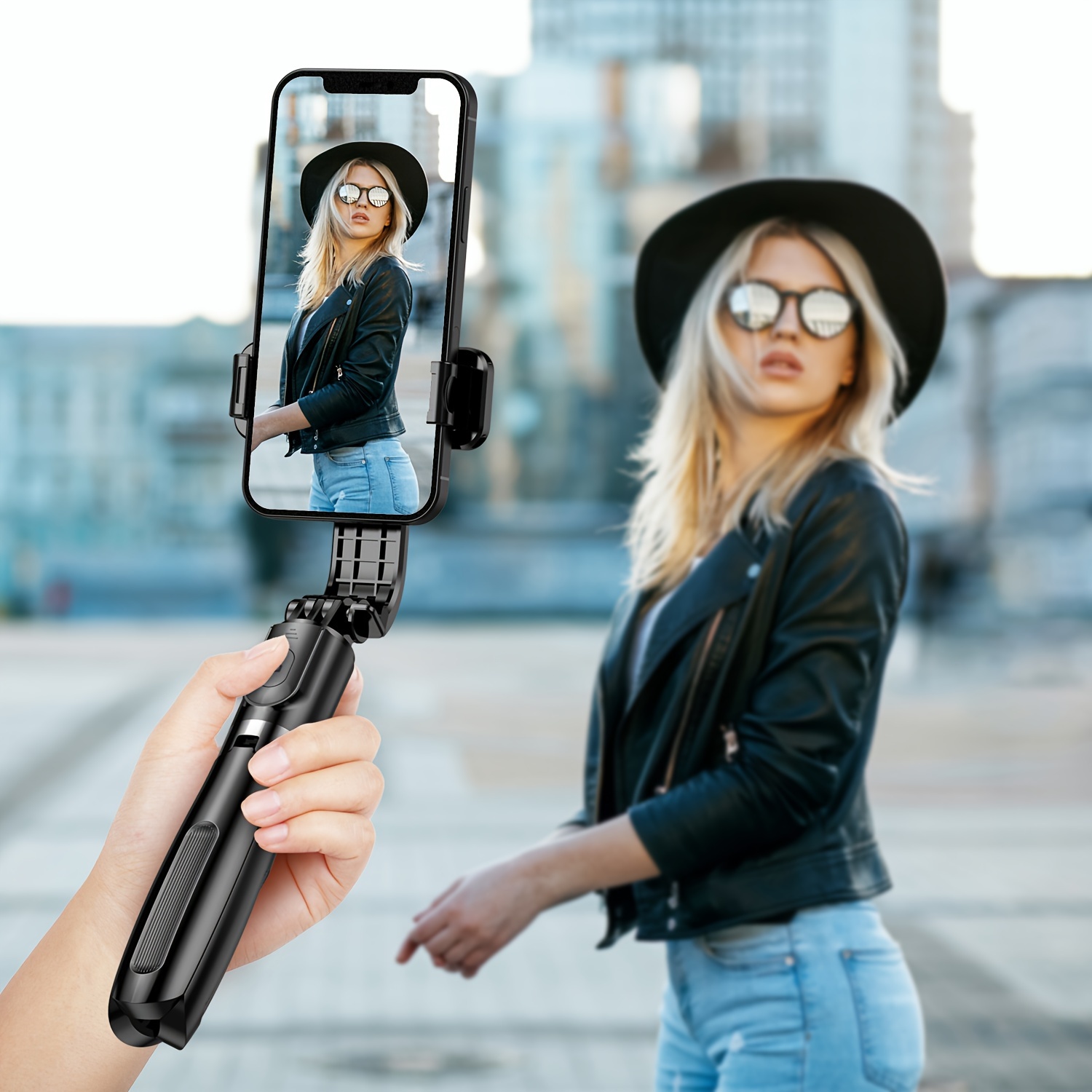 Nuevo Palo Selfie Teléfono Móvil Control Remoto Inalámbrico - Temu