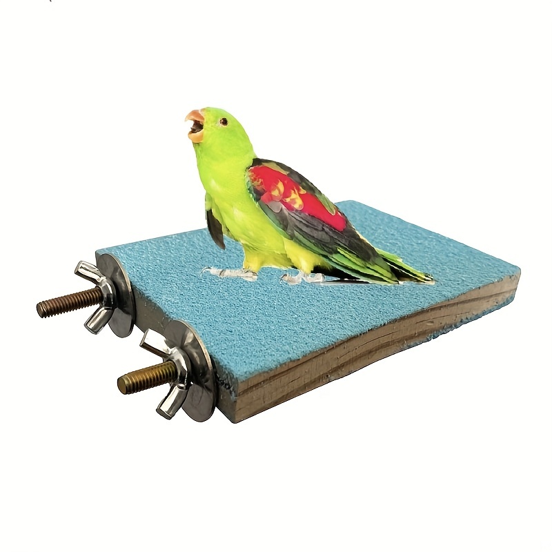 Pet Bird Supplies Parrot Sanding Board Parrot Perch Stand Platform