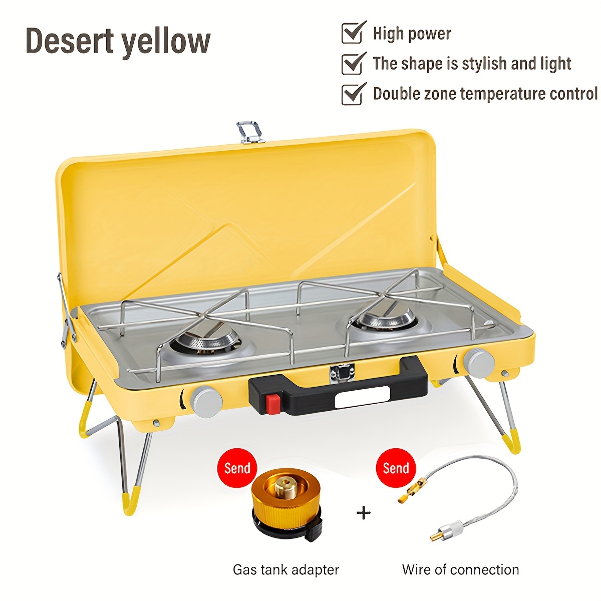 electrical appliances 2 burner camping cooking