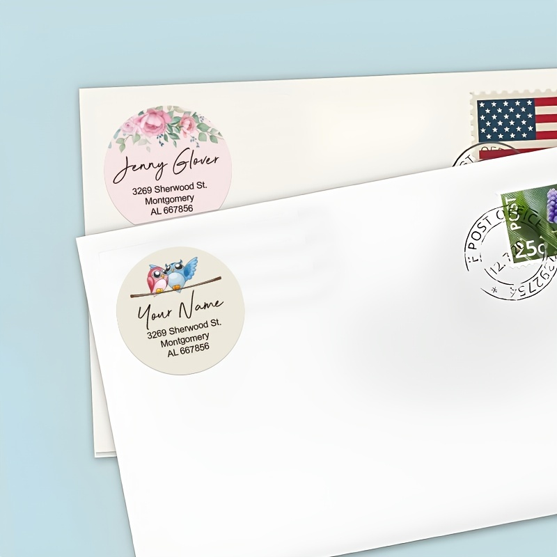 Personalized Return Address labels for Wedding invitations, Save the date