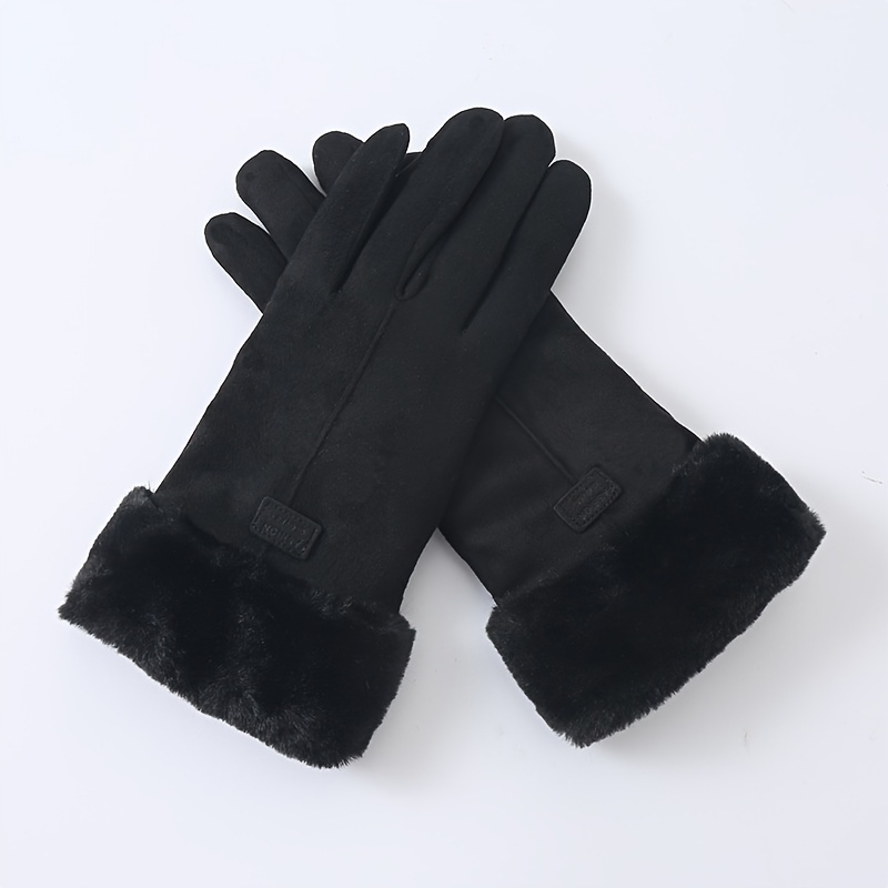 Guantes cálidos de invierno para mujer Guantes térmicos para clima frío a  prueba Guantes con pantall Colco Guantes de invierno