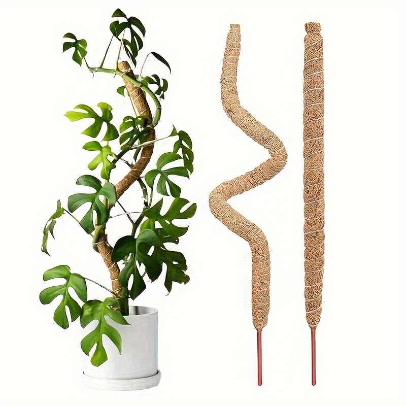 1pc Moss Pole For Plants Monstera Bendable Plant Sticks Support Plant ...