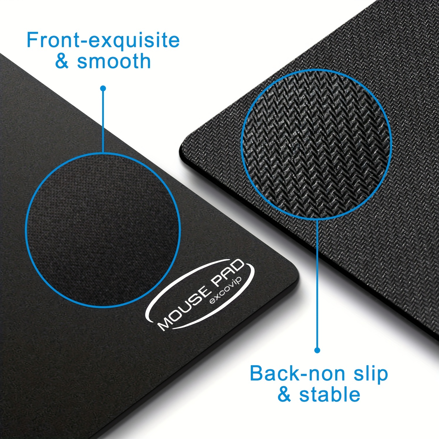 Ergonomic Mouse Mat Wrist Rest Support, Gel Mouse Pad With Non