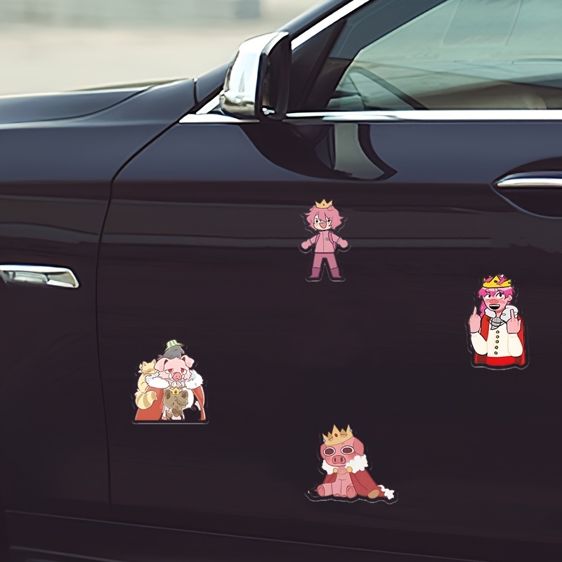 50pcs Cute Cartoon Animal Graffiti Stickers Waterproof Car - Temu Japan