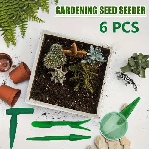 1pcs Seeding Circle, Seed Sowing Template For Maximum Harvest, Square Foot  Gardening Tool Kit, Includes Color Coded Seed Spacer & Magnetic Seed Dibber/ seed Ruler/seed Spoon & Vegetable Planting Gu