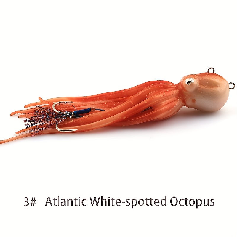  HWZ 14cm 40g 6pcs/lot Fishing Lure Artificial Bait Octopus Sea Fishing  Lure Simulation Bionic Squid Fishing Baits : Sports & Outdoors
