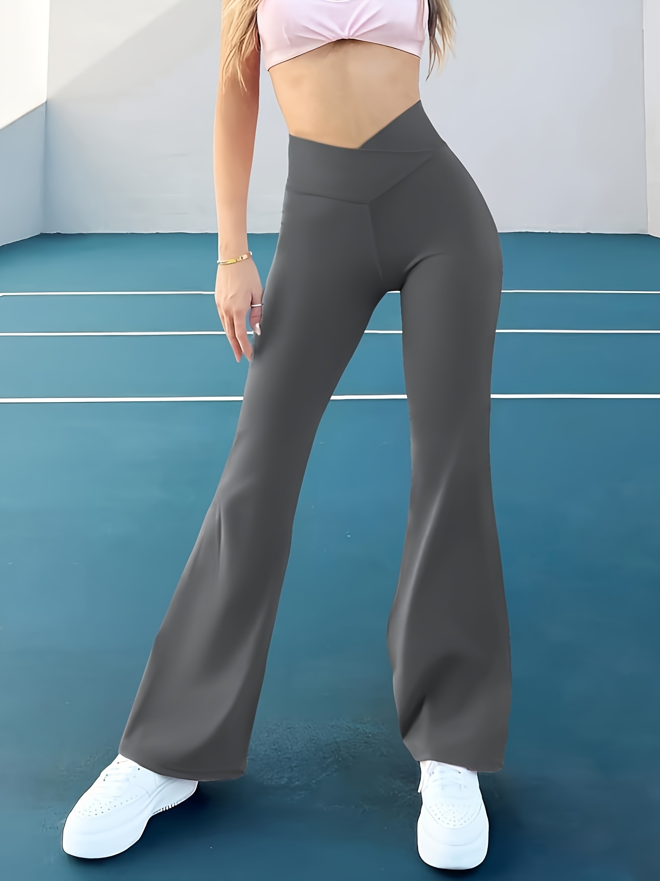 Yoga Flare Crop Pants