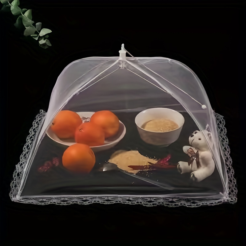 Food Cover Hollow Out Food Cover Kitchen Dustproof Food - Temu