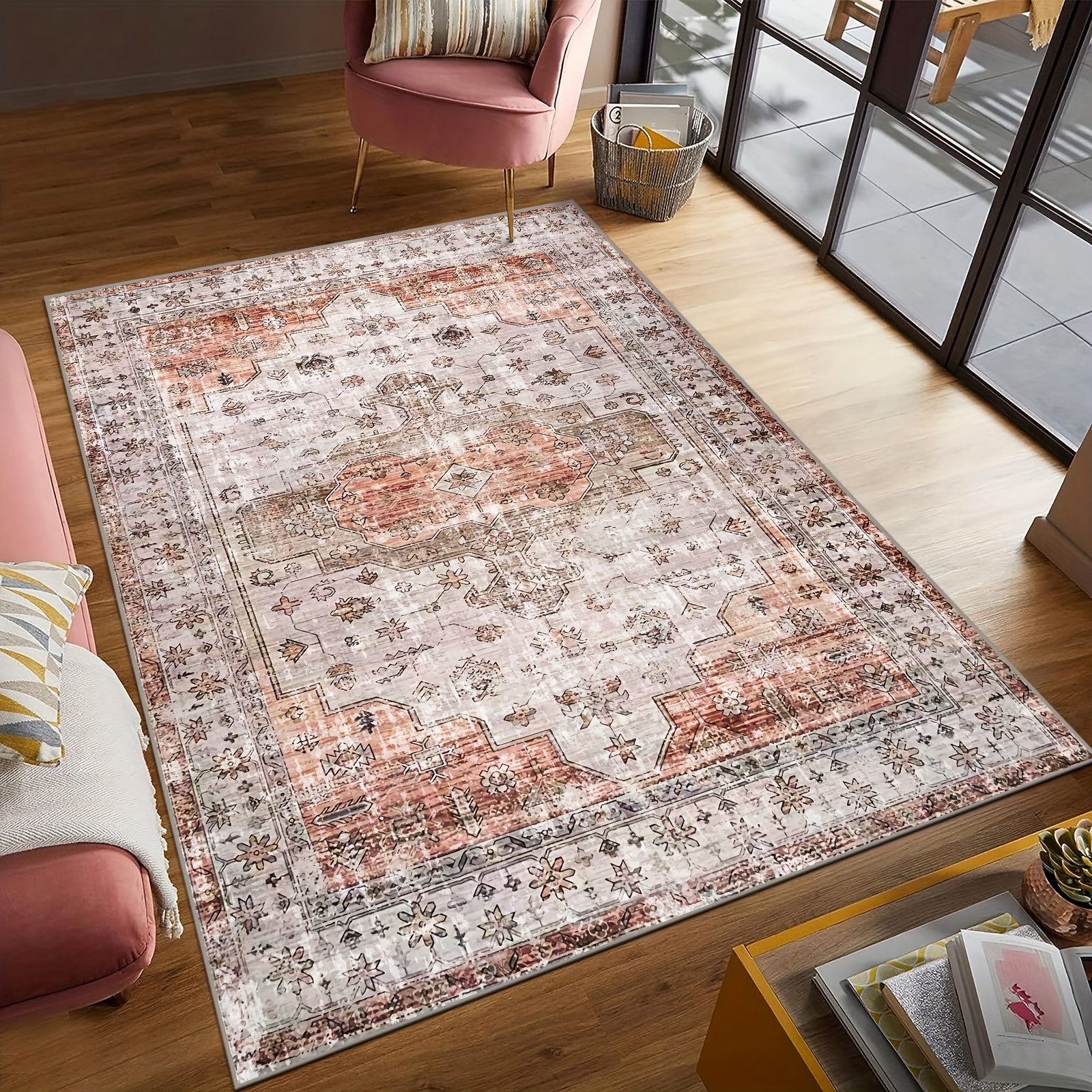 Faux Cashmere Thickened Carpet TPR Bottom 1.8kg/m2