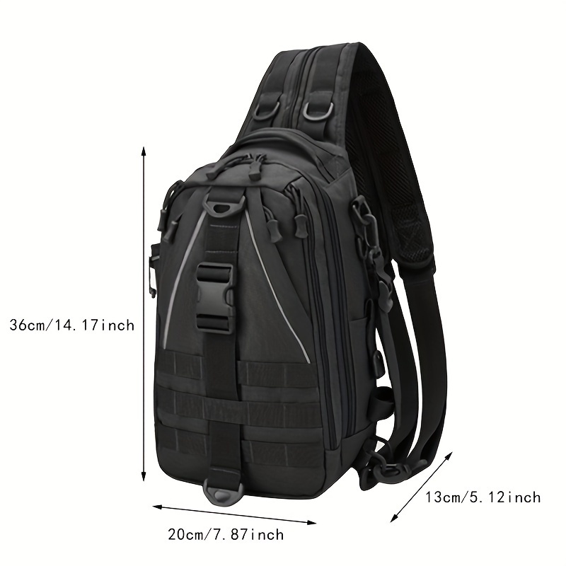 1pc Multifunctional Backpack Men Women Outdoor Sports Travel Fishing  Shoulder Bag Crossbody Bag - Sports & Outdoors - Temu New Zealand