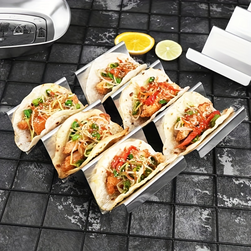 1pc, Porta Tacos in Acciaio Inossidabile, Supporto per Tacos Creativo, Porta  Tacos Domestico, Vassoio Porta Tacos, Porta Pancake per la Cottura,  Accessori da Cucina, Gadgets da Cucina - Temu Switzerland