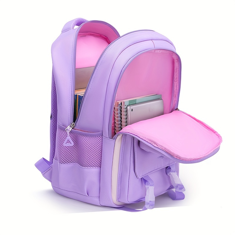 Purple Pink Flowers Backpack/lightweight Backpack/waterproof Backpack/outdoor  Backpack/school Backpack/luggage/bag/for Kids/for Adults -  Canada