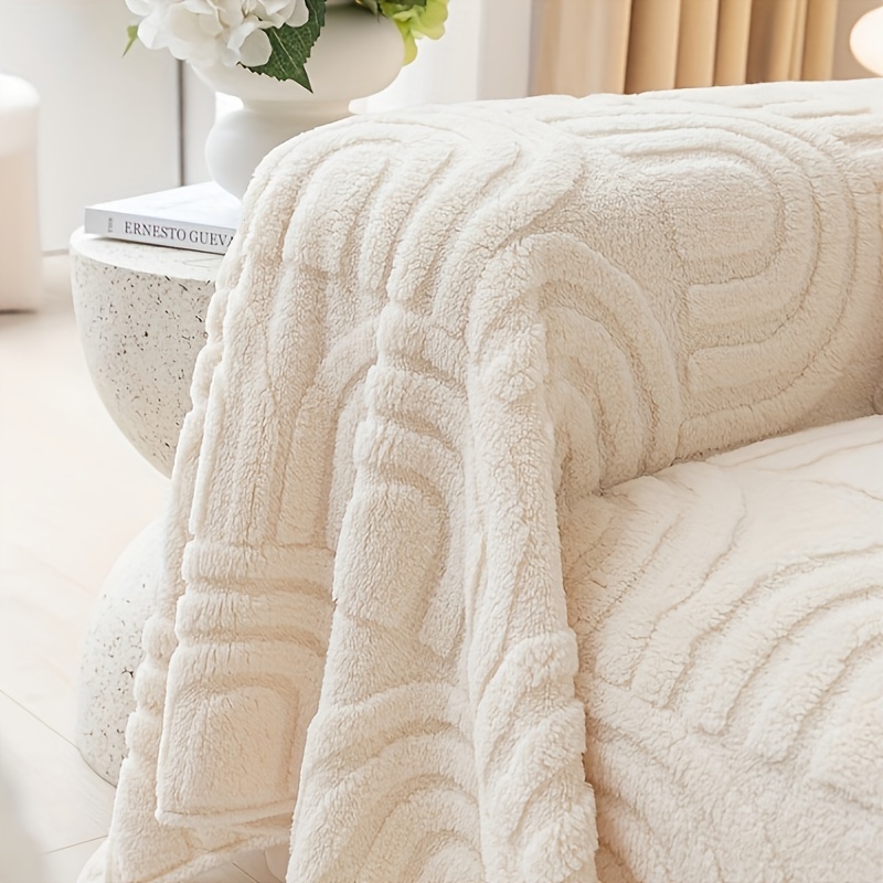 a soft plush sofa cover that protects your couch suitable for   and pet friendly   used as a blanket or shawl for   ideal for living rooms bedrooms and offices offering   and  