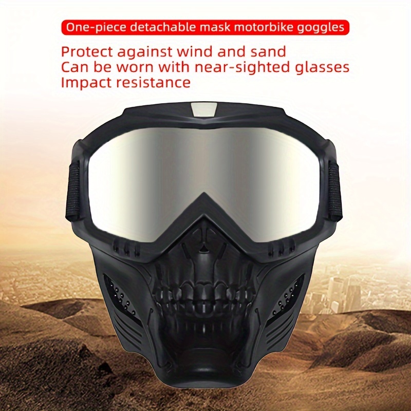 Máscara Paintball Máscara Airsoft Gafas Protección - Temu