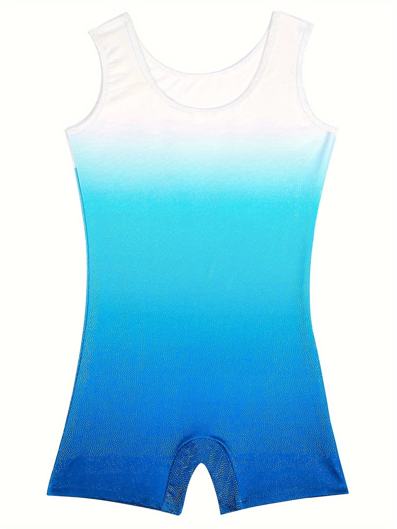Dreamy Tie Dye Unicorn Print Ballet Leotard for Dance Practice