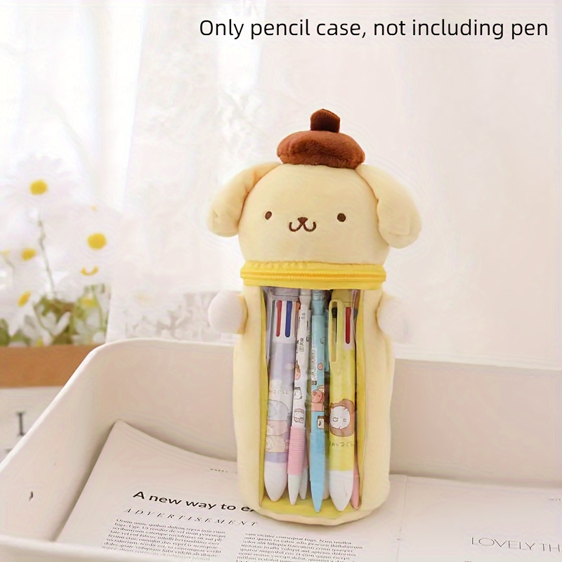 Kuromi My Melody Pompompurin Hello Kitty Pencil Case Cosmetic Makeup Bag  Storage