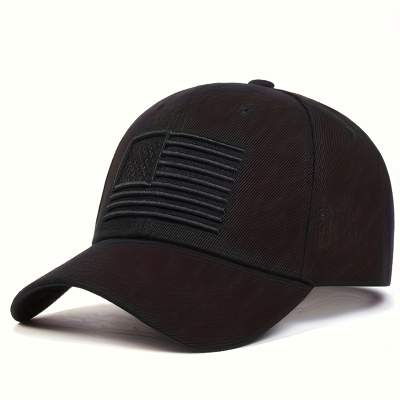 TEMU Gorra De Béisbol Y Golf Para Hombre, Con Bandera Americana, Informal, Para Exteriores