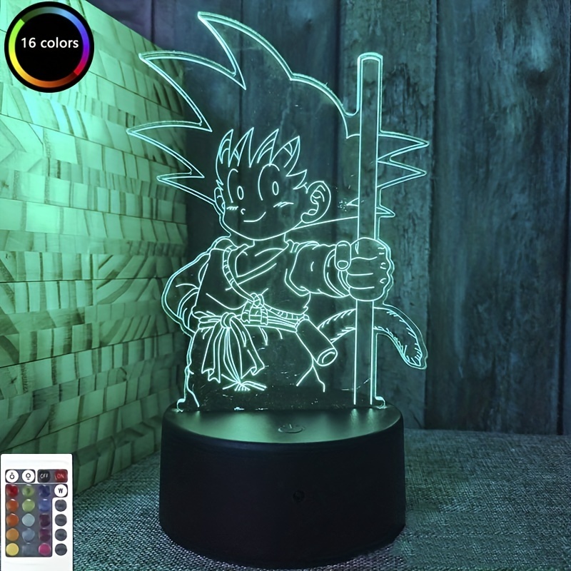 Stitch 3D Anime Night Light Cartoon Action Figure LED Desk Lamp 7